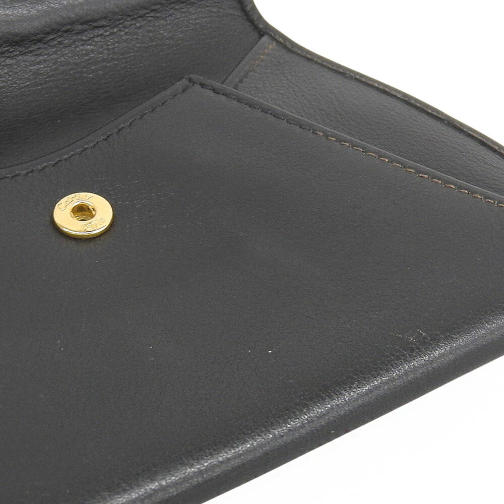Cartier Panthère Coin Case, Leather, Black, Panther Print_5